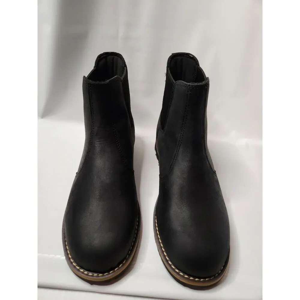 Carhartt Women’s Frontier Water Resistant Chelsea Boots Slip Resistant 9 Black